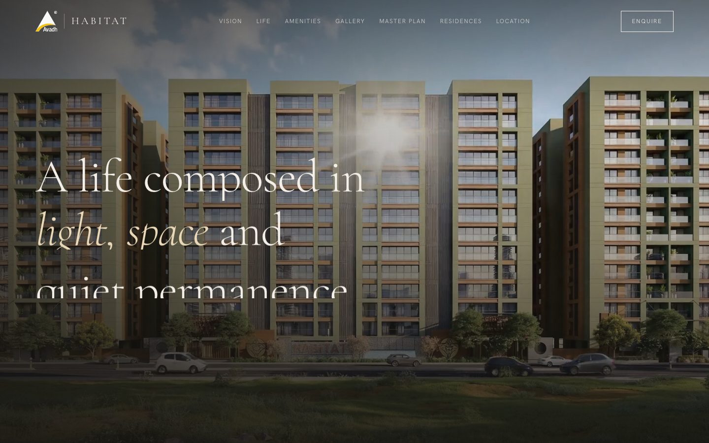 Avadh Habitat — a live interactive launch