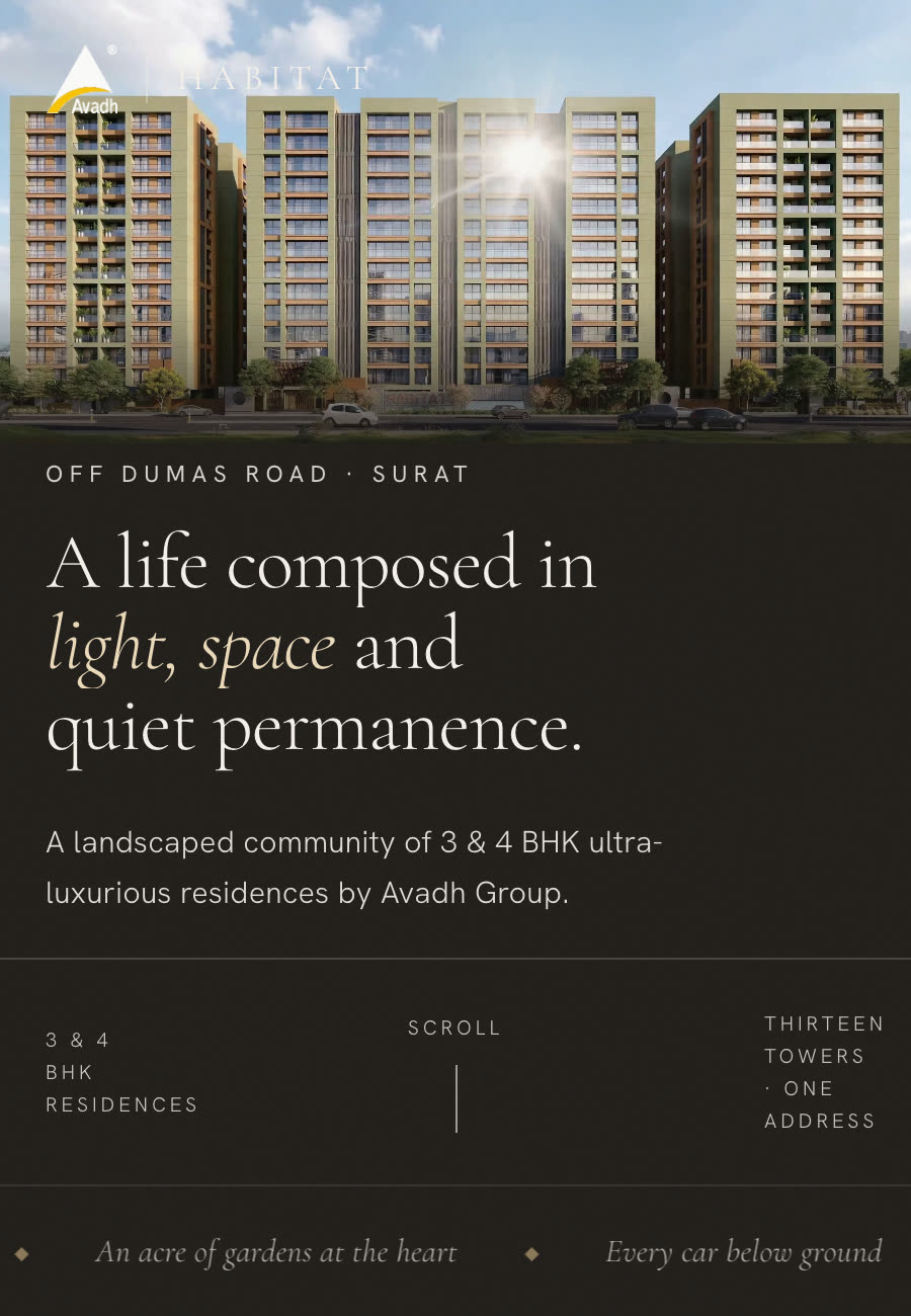 Avadh Habitat — ultra-luxury residential website