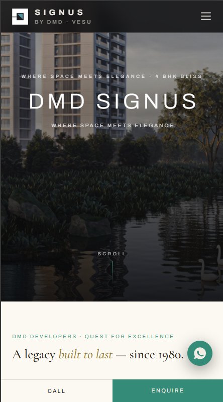 DMD Signus, concept build