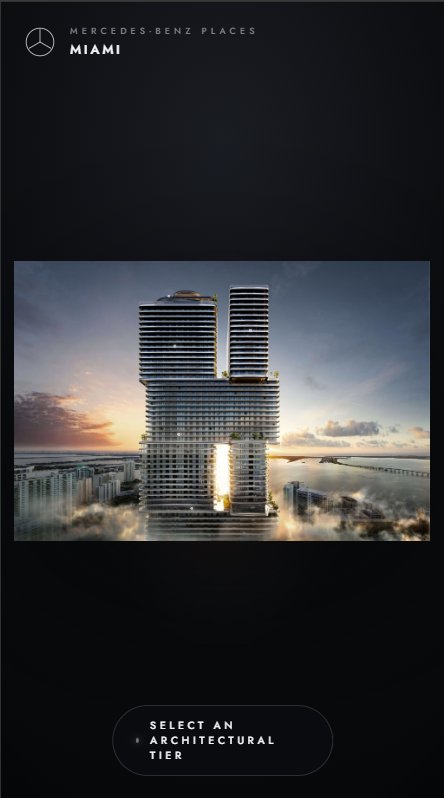 Mercedes-Benz Places Miami, concept build