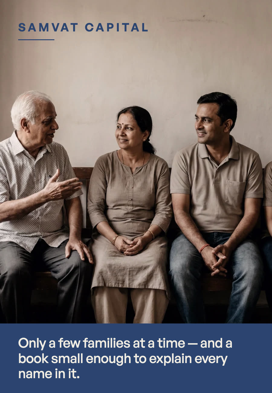 Samvat Capital — portfolio management website