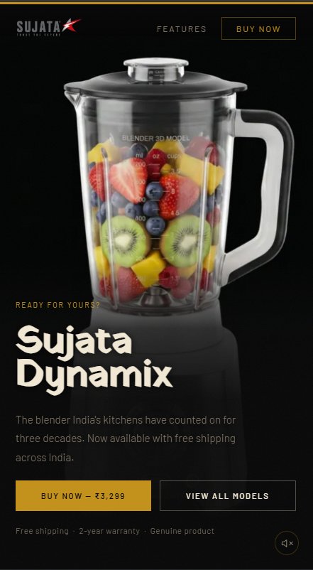 Sujata Dynamix, concept build